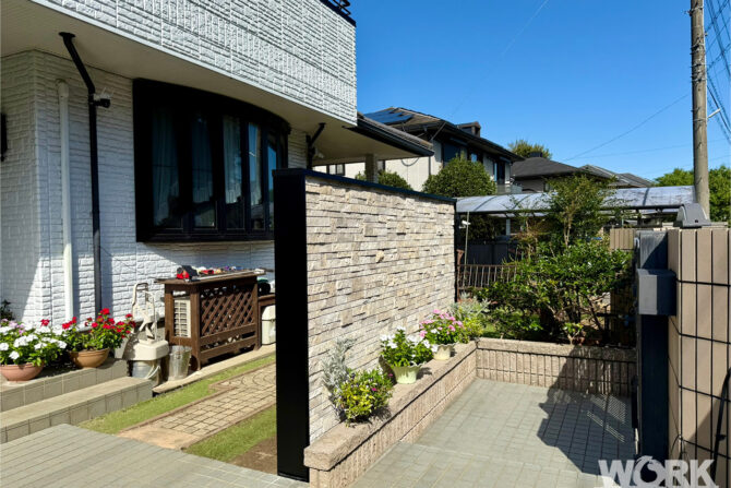 エクステリアワーク　施工事例　エクステリア工事　松阪　M 邸