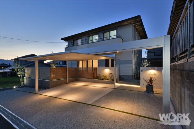 エクステリアワーク　施工事例　受賞作品　津市　T 邸