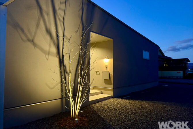 エクステリアワーク　施工事例　新築外構　津市　H 邸