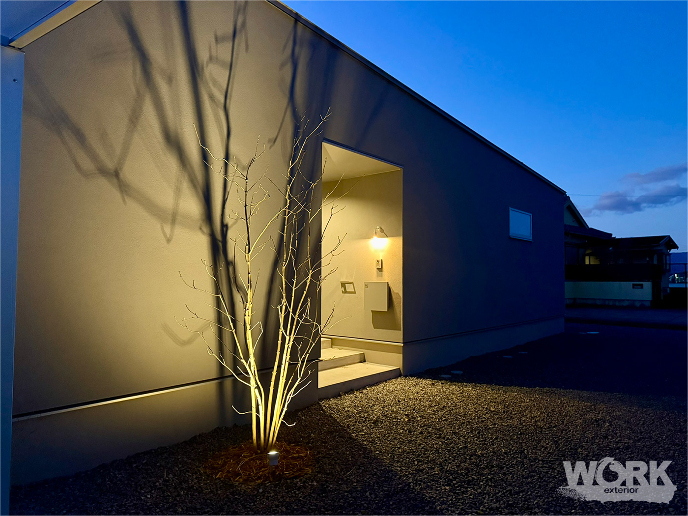 エクステリアワーク　施工事例　新築外構　津市　H 邸